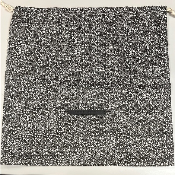 Loeffler Randall Black and White Patterned Bag / dust bag large 19”x 19” - Picture 1 of 5